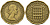 Великобритания 3 пенса 1961 Елизавета II (1952-2022) KM 900, Spink 4153 никель латунь 4150-731