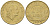 Италия 200 лир 1979 R, шестерня KM 105 алюминиевая бронза 85-427