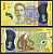 Коста-Рика 5000 колонов 2018 Альфредо Гонсалес Флорес, обезьяна Pick 282 пластик UNC (пресс) 8615-33-3-2