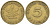 ФРГ 5 ПФЕННИГОВ 1949 F KM 102, J. 377 сталь плакированная латунью 4532-612
