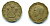 Великобритания 3 пенса 1944 Георг VI (1936-1952) KM 849, Spink 4112 никель латунь 4383-255