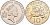 Гернси 10 пенсов 1985 FAO, помидоры KM 43.1 медно-никель UNC 4583-314