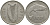 Ирландия 10 пенсов 1975 лосось KM 23 медно-никель 4531-735