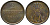 Ганновер 2 пфеннига 1850 В, Эрнст Август (1837-1851) KM 202.1 медь 4448-1045