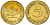 ФРГ 5 ПФЕННИГОВ 1971 F KM 107, J. 382 сталь плакированная латунью 4532-1169