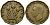 Великобритания 3 пенса 1943 Георг VI (1936-1952) KM 849, Spink 4112 никель латунь 36-312