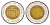 Панама 1 бальбоа 2011 KM 141 биметалл UNC 4642-731