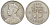 Фиджи 1 флорин 1934 Георг V (1910-1936), герб Фиджи KM 5 серебро    91-1212