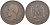 Франция 10 сантимов 1855 W, Наполеон III (1852-1870) KM 771.7, Le Franc 133.30 бронза 114-722