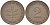 ФРГ 2 ПФЕННИГА 1950 G KM 106, J. 381 бронза 112-931