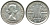 Австралия 3 пенса 1960 m, Елизавета II (1952-2022) KM 57 серебро 71-636