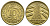 ГЕРМАНИЯ 10 РЕЙХСПФЕННИГОВ 1929 A, KM 40, J. 317 алюминиевая бронза 4380-947