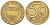 Австрия 50 грошей 1965 KM 2885 алюминиевая бронза 44-129