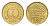 Гайана 1 цент 1967 Республика KM 31 никель латунь UNC 4659-513