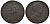 Великобритания 1/2 пенни 1773 Георг III (1760-1820) KM 601, Spink 3774 медь 1523-942