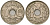 Франция 10 сантимов 1935 KM 866a, Le Franc 138.3 медно-никель 4143-1026