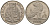 Бельгия 1 франк 1939 Belgie - Belgique KM 120 никель 217-654