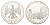 ФРГ 10 марок 1992 G, 125 лет со дня рождения Кете Кольвиц KM 178 серебро UNC 4634-1022