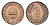 Венгрия 2 филлера 1897 KB, Франц Иосиф I (1848-1916) KM 481 бронза 72-1647