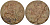 НОРВЕГИЯ 1 СКИЛЛИНГ 180Х КРИСТИАН VI, RARE KM 274 медь 28-716