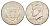 США 1/2 доллара (50 центов) 2002 D, Джон Кеннеди KM A202b медь плакированная медно-никелем aUNC 4542-514