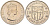 Маврикий 1 рупия 1978 Елизавета II (1952-) KM 35 медно-никель aUNC 4587-732