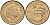Нидерланды 5 центов 1970 Юлиана (1948-1980) KM 181 бронза 4579-627
