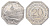 Нюрнберг трамвайный (транспортный) жетон в 20 пфеннигов ND (1920-1921) Вестнерские ворота Men05 19256.43, Men18 24102.43 алюминий UNC 4638-325
