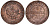 Россия 1 копейка 1904 СПБ Николай II (1896-1917) Биткин 306, KM 9.2 медь 51-453
