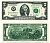 США 2 доллара 2003 А, буква "В", НЬЮ ЙОРК, ШТАТ НЬЮ-ЙОРК Pick 516b бумага UNC (пресс) 7220-69-1-2