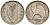 Ирландия 3 пенса 1953 заяц KM 12a медно-никель 4596-1064