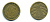 ГЕРМАНИЯ 10 РЕНТЕНПФЕННИГОВ 1924 D KM 33, J. 309, Weege 8 алюминиевая бронза 46-1355