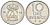Швеция 10 эре 1962 U, Густав VI Адольф (1950-1973) КМ 835 медно-никель 4169-111