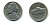 США 5 ЦЕНТОВ 1964 ДЖЕФФЕРСОН KM A192 медно-никель 4364-326