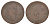 Нюрнберг счетные жетон "Людовик XIV" 1663-1709 Feuardent 2679 медь 1526-721