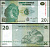 ДР Конго 20 франков 2003 львы Pick 94 a бумага UNC (пресс) 7183-43-2-1