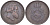 Бразилия 20 рейсов 1869 Педро II (1831-1889) KM 474 бронза 4529-453