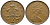 Великобритания 2 пенса 1971 Елизавета II (1952-2022) KM 916, Spink 4235 (C1) бронза 89-1445