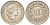 ШВЕЙЦАРИЯ 10 РАППЕНОВ 1943 В KM 27 медно-никель 216-1234