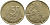 БЕЛЬГИЯ 5 ФРАНКОВ 1987 BELGIQUE KM 163 латунь или алюминиевая бронза 65-1151
