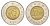 Канада 2 доллара 2004 Елизавета II (1952-2022), полярный медведь KM 496 биметалл 4631-842