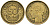Франция 50 сантимов 1932 KM 894.1, Le Franc 192.15 алюминиевая бронза 4596-757