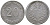 Германия 20 пфеннигов 1876 С, старогербовка KM 5, J.5, Weege 9 серебро    58-163