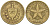 Куба 1 песо 1988 KM 105, Schoen A34 латунь 4114-1242