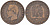 ФРАНЦИЯ 5 САНТИМОВ 1856 W, НАПОЛЕОН III (1852-1870) KM 777.7, LE FRANC 116.36 бронза 108-355