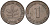 ФРГ 1 ПФЕННИГ 1950 F KM 105, J.380 сталь плакированная медью 75-412