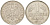 ФРГ 1 МАРКА 1958 G KM 110, J. 385 медно-никель 4551-1235