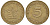 ФРГ 5 пфеннигов 1969 J KM 107, J.382 сталь плакированная латунью 4174-522