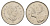 Канада 25 центов 2007 Leaf, Елизавета II (1952-2022), олень KM 2296 сталь плакированная никелем UNC 4631-724