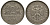 ФРГ 2 марки 1951 D J 386, KM 111 медно-никель плакированный никелем 413-6523